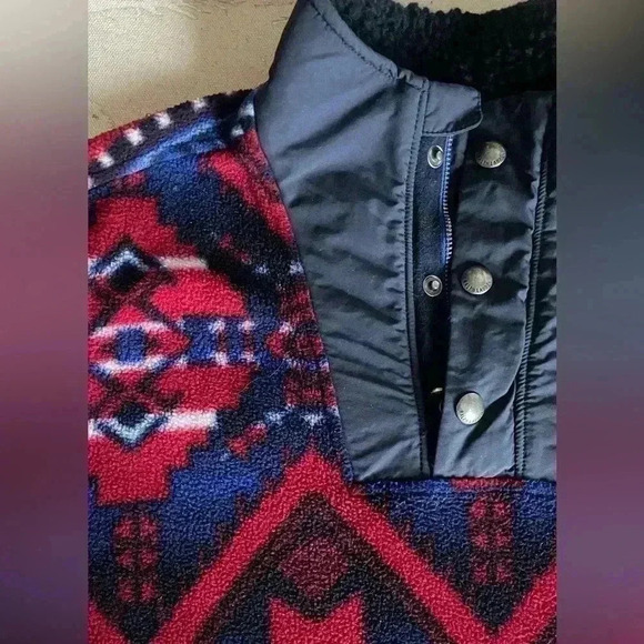 POLO Ralph Lauren Southwestern Fleece Pullover M -10/12 - Picture 2 of 6